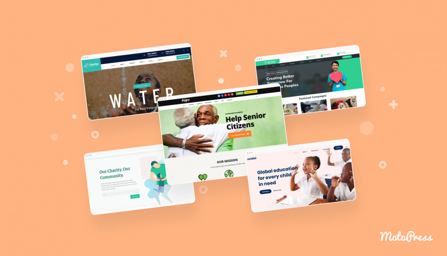 Meilleurs modèles WordPress à but non lucratif, caritatif