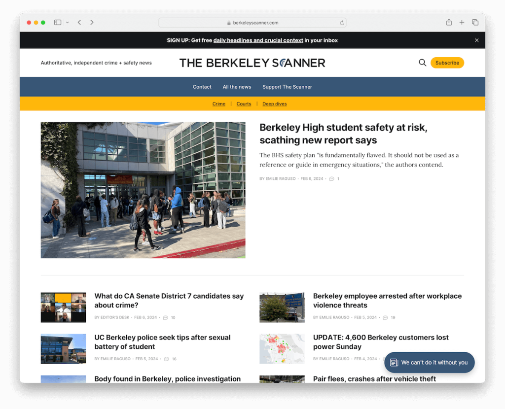 le scanner de Berkeley