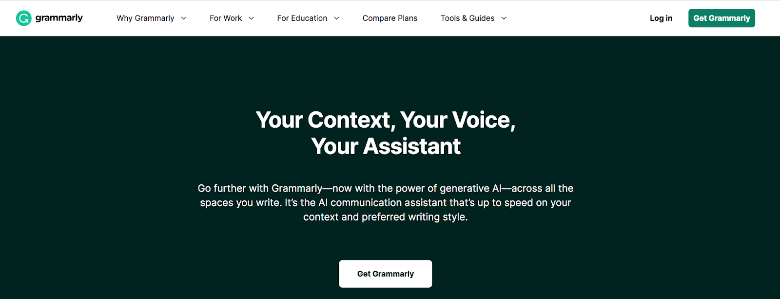 Das KI-Tool von Grammarly bietet eine Reihe von Funktionen zur KI-Generierung, die mit den Tools für Grammatik, Zeichensetzung und Rechtschreibprüfung zusammenarbeiten.