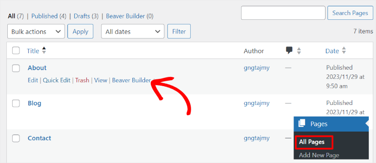 open beaver builder