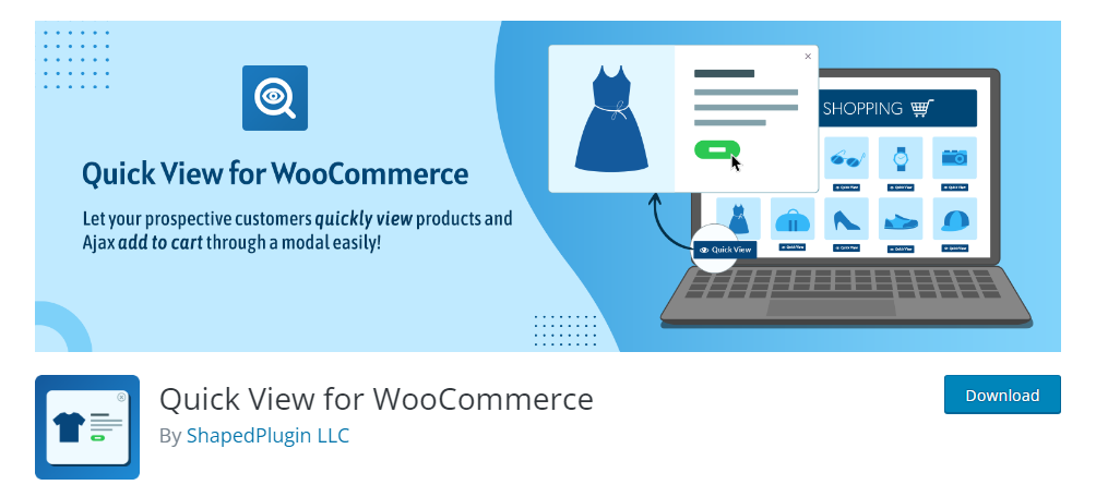 Vista rápida para woocommerce