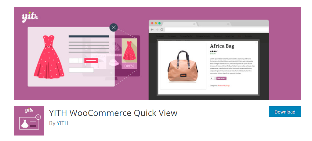 YITH WooCommerce 快速查看