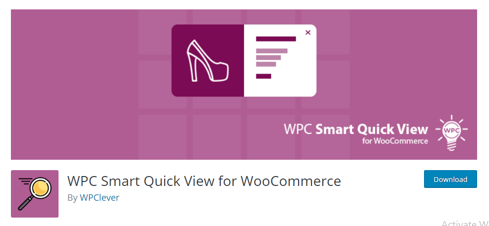 Tampilan Cepat Cerdas WPC untuk WooCommerce