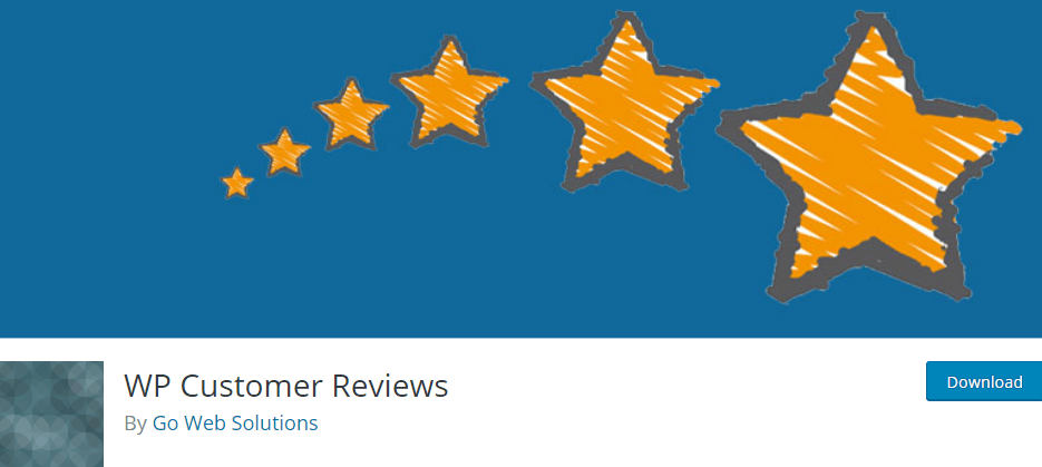 Das WP Customer Reviews-Plugin.