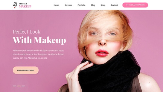 Beauty WordPress theme