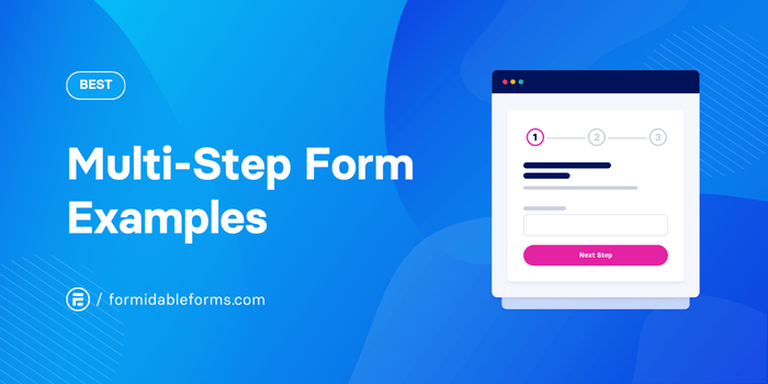 Melhores exemplos de formulários em várias etapas