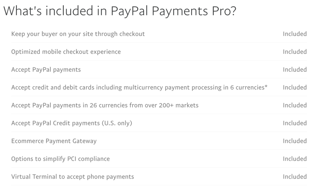 Authorize.net 與 PayPal。貝寶支付專業版。