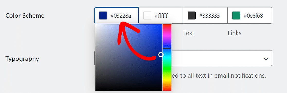 change color schemes