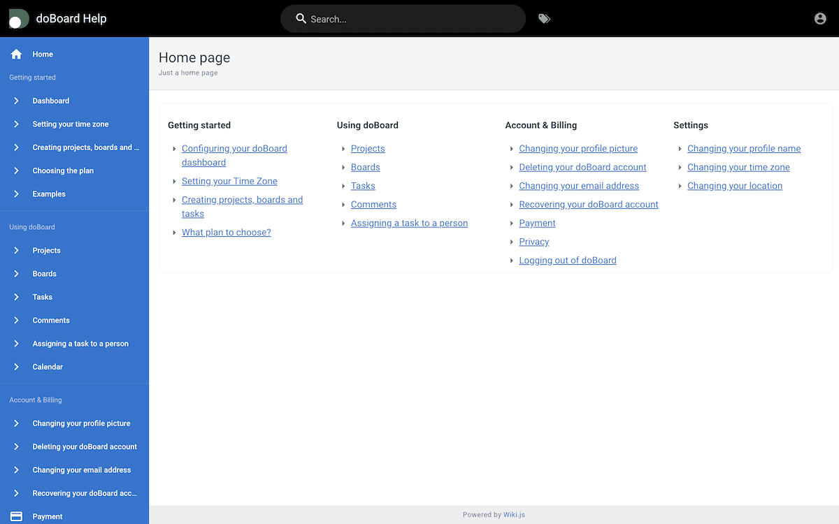 doBoard Yardım Wiki'si.