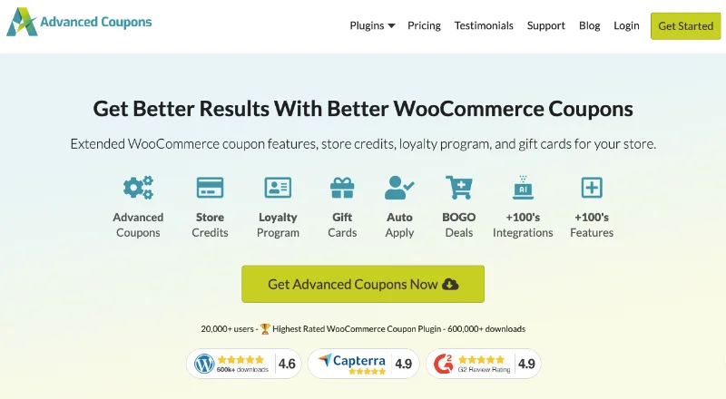 ملحقات قسيمة WooCommerce - كوبونات متقدمة