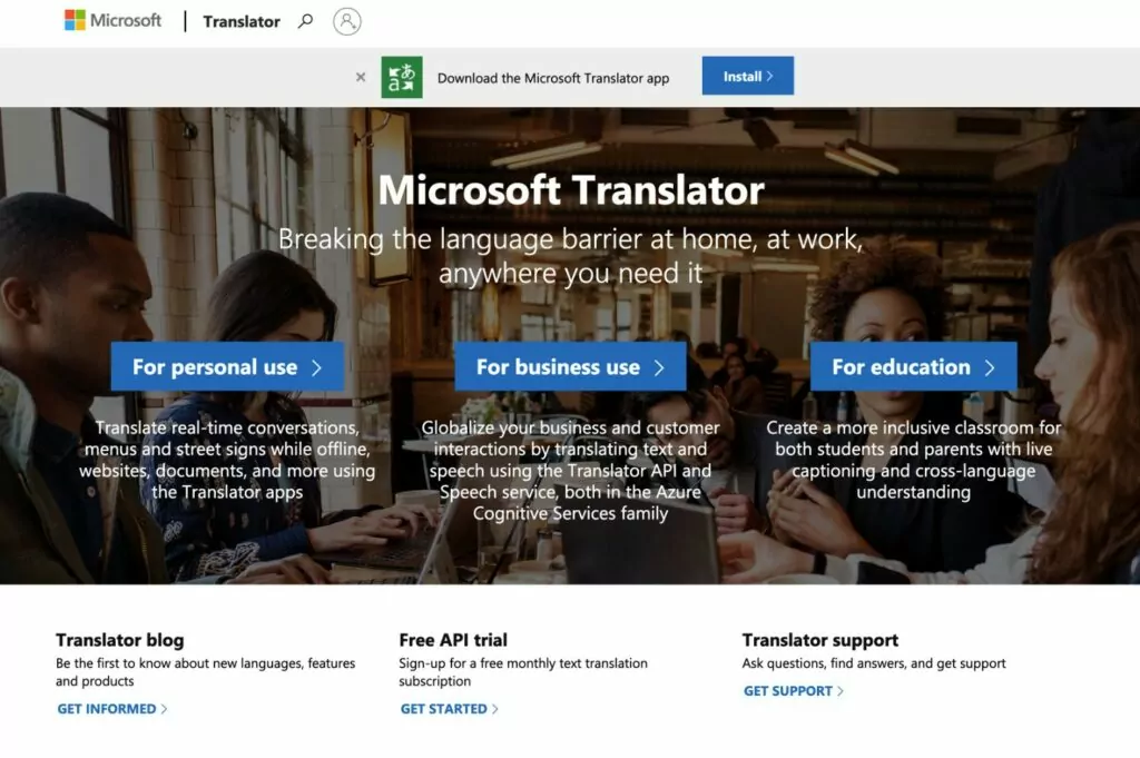 Microsoft Translator