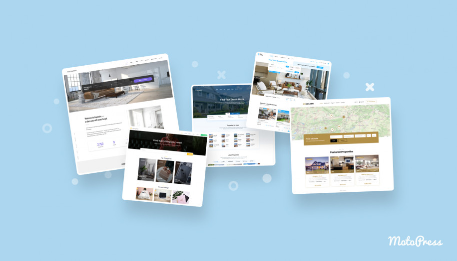 صورة مميزة لأفضل موضوعات WordPress للعقارات.