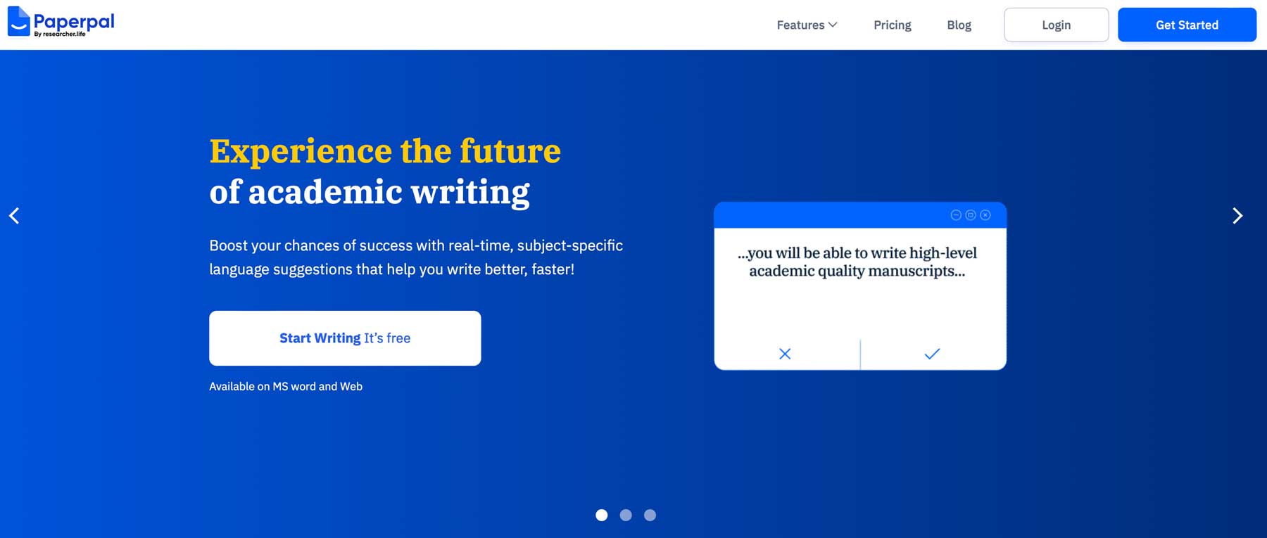 Paperpal — лучшие инструменты искусственного интеллекта для исследований