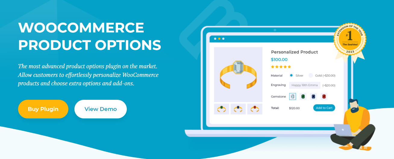 Opções de produtos WooCommerce