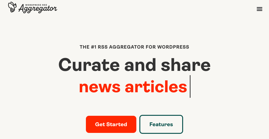 Agregator RSS WP