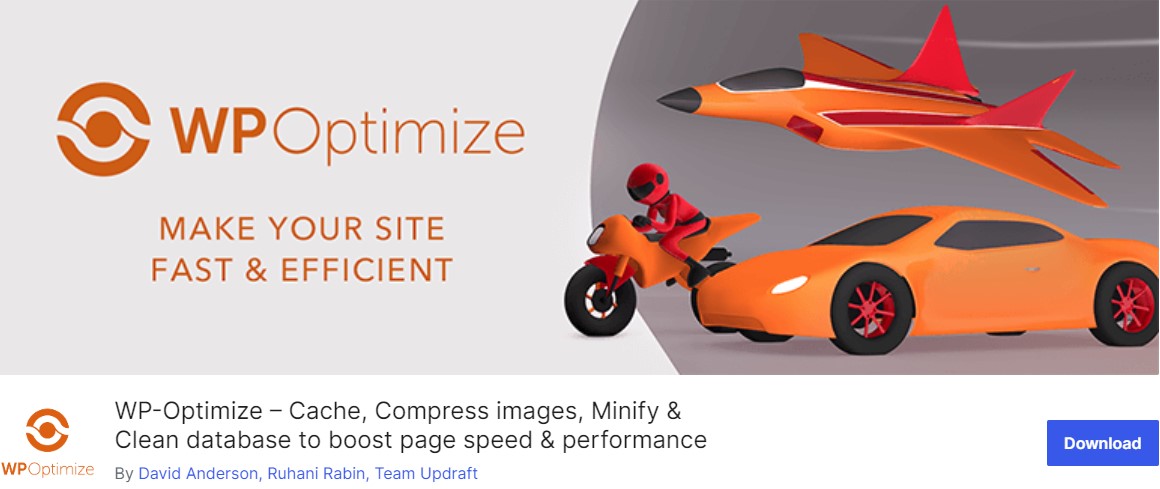 WP-Optimize – WordPress-Optimierungs-Plugin