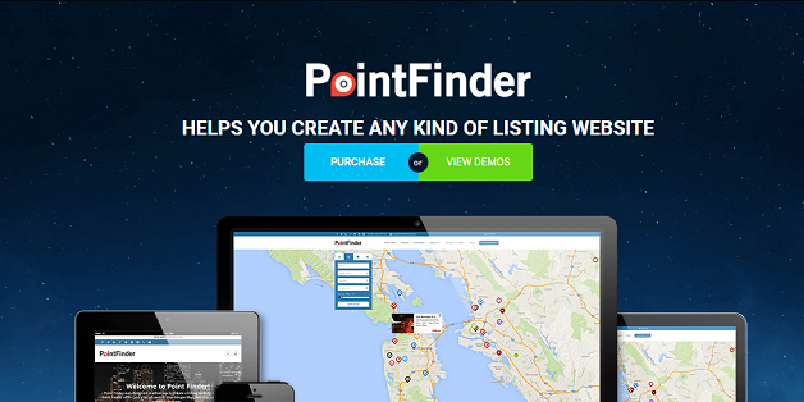 Тема WordPress для каталога PointFinder