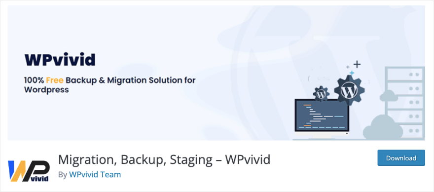 Plug-in de backup WPVivid