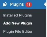 adicionando um novo plugin no wordpress