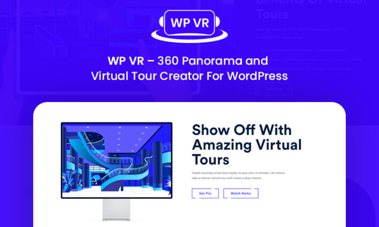 WPVR - WordPress 中的 360 度全景和虛擬遊覽創建器