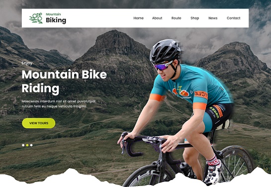 Tema de WordPress para club ciclista