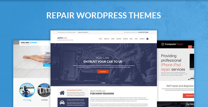 ธีม WordPress สำหรับการซ่อมรถยนต์