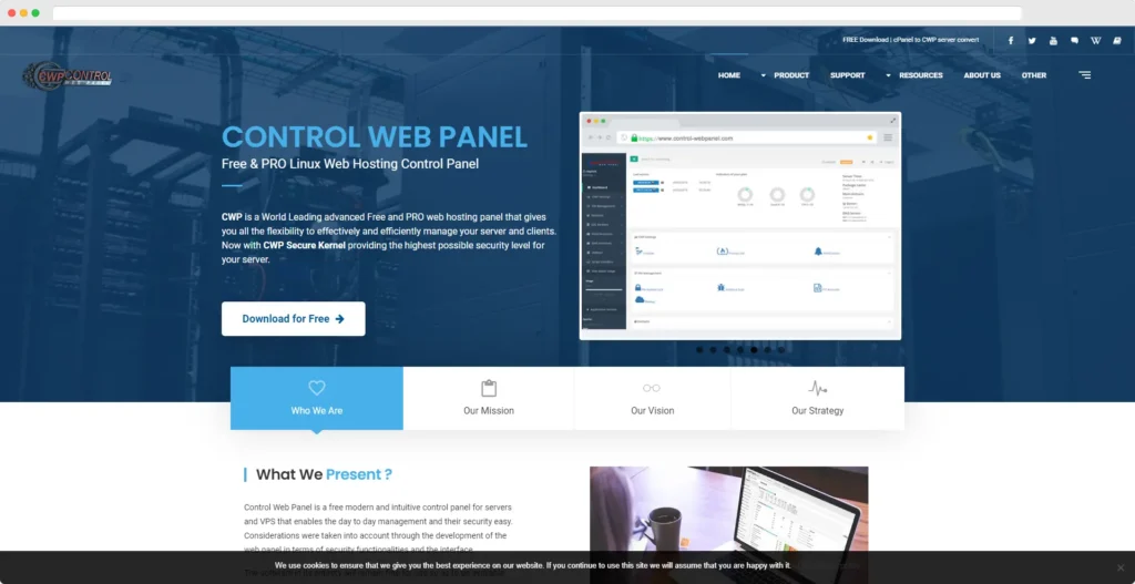 CWP (Panel Web Kontrol)