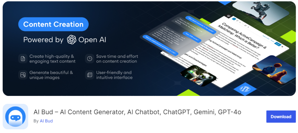 AI Bud - Plugins WordPress ChatGPT