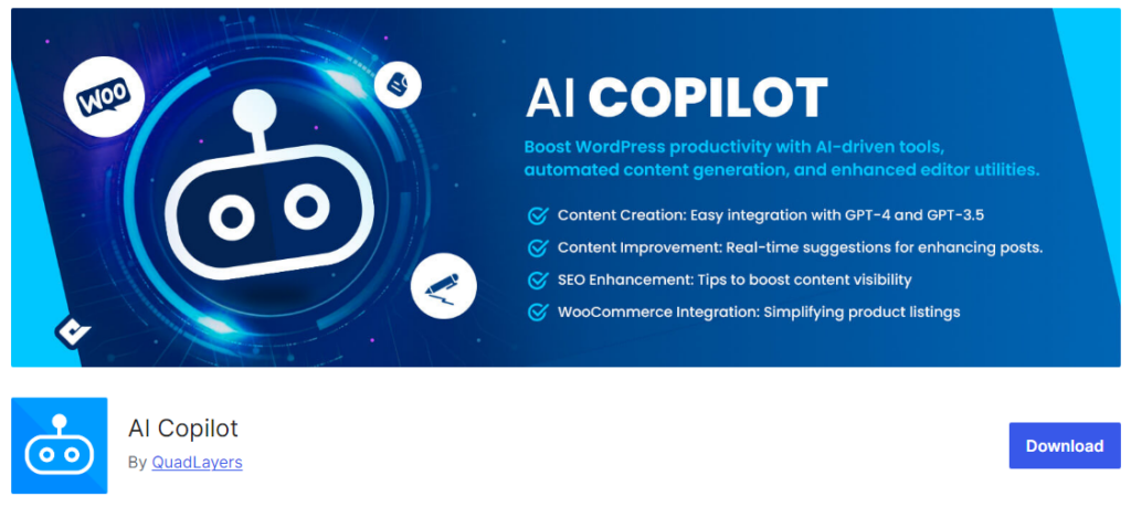 AI Copilot - ChatGPT WordPress プラグイン