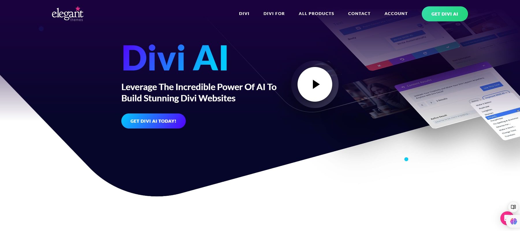 WordPress Divi AI