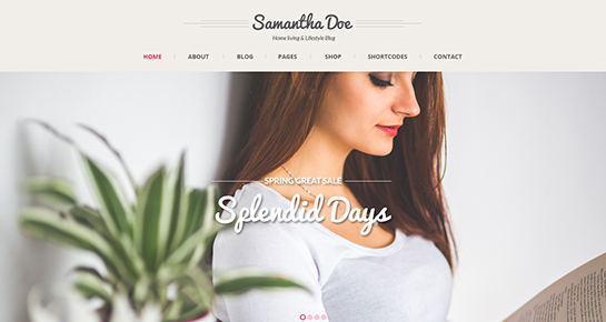 tema femenino de WordPress