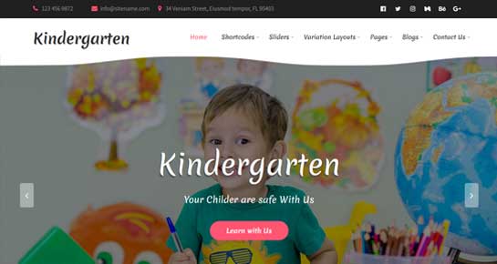 Tema WordPress Sekolah Dasar