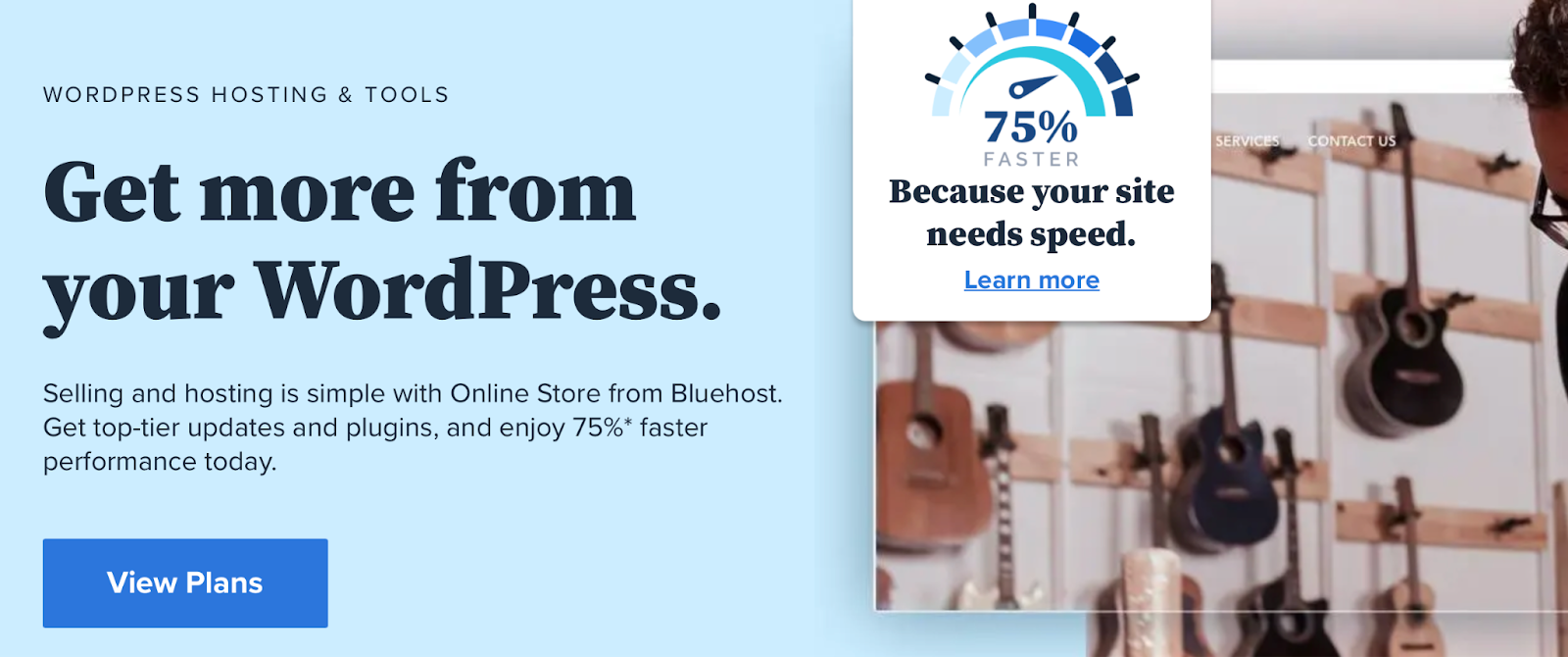 يقدم Bluehost أيضًا مجموعة شاملة من ميزات الأمان.