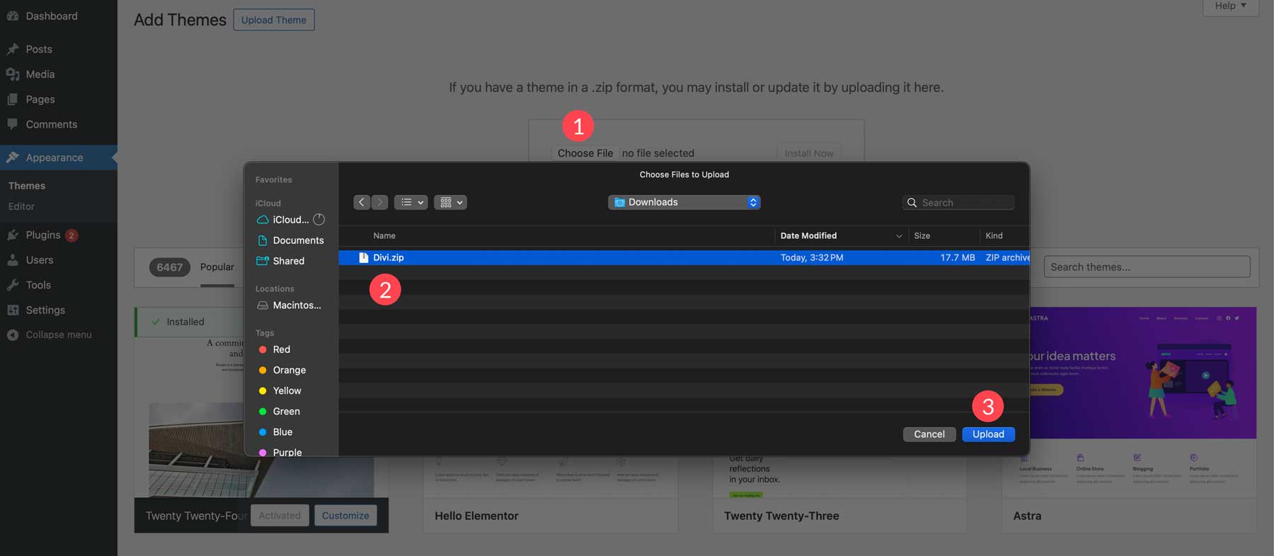 วิธีสร้างบล็อก WordPress