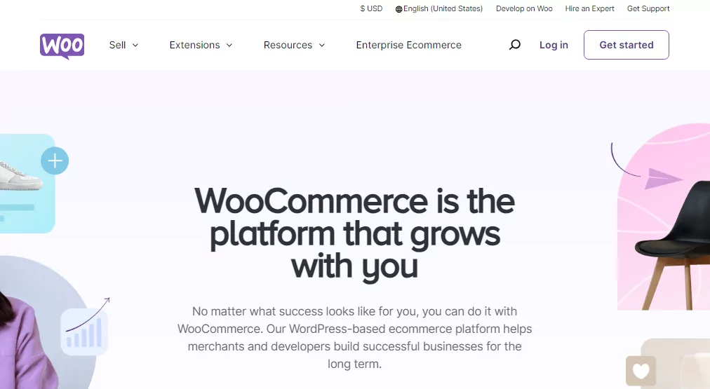 piattaforma di e-commerce internazionale woocommerce