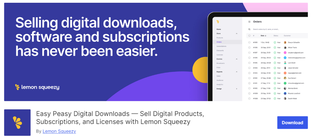 Easy Peasy Digital Downloads — alternatywy dla Easy Digital Downloads