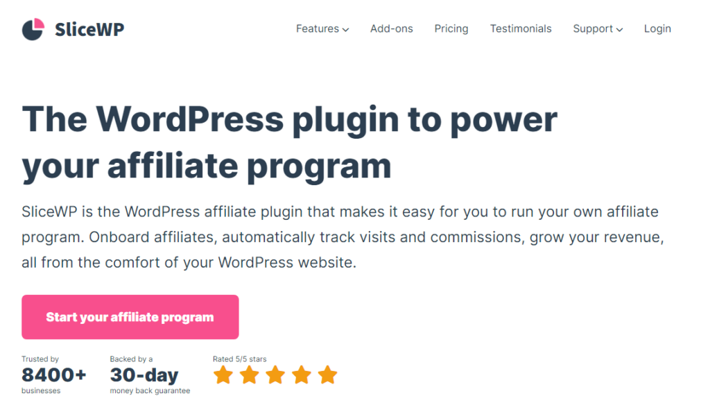 slicewp - Plug-ins de cupom WordPress