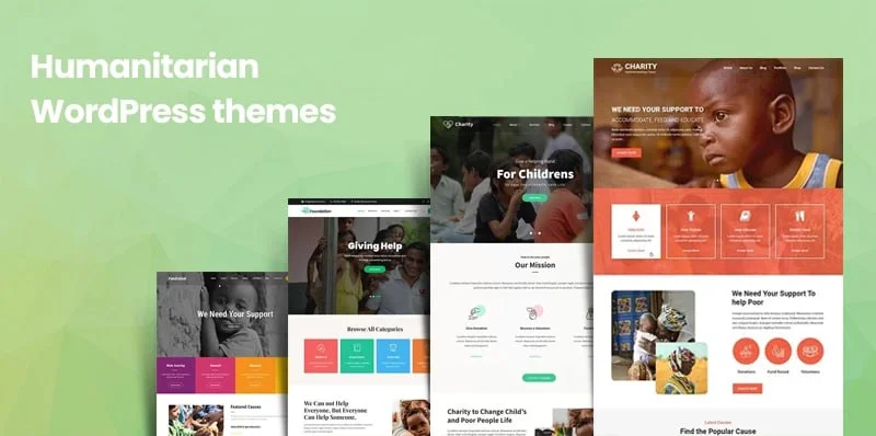 Thèmes WordPress humanitaires