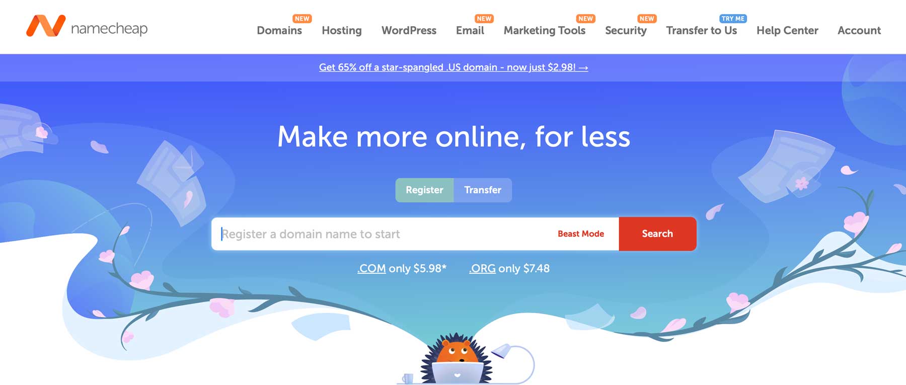 Namecheap alan adı kayıt kuruluşu