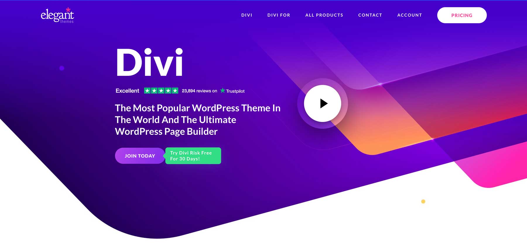 Divi حسب السمات الأنيقة