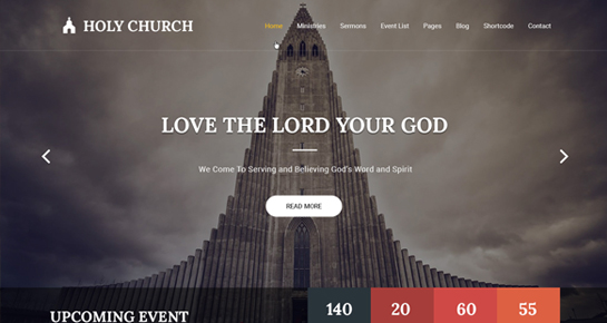 tema WordPress spirituale