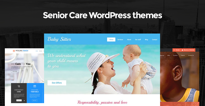 Thèmes WordPress pour les soins aux personnes âgées