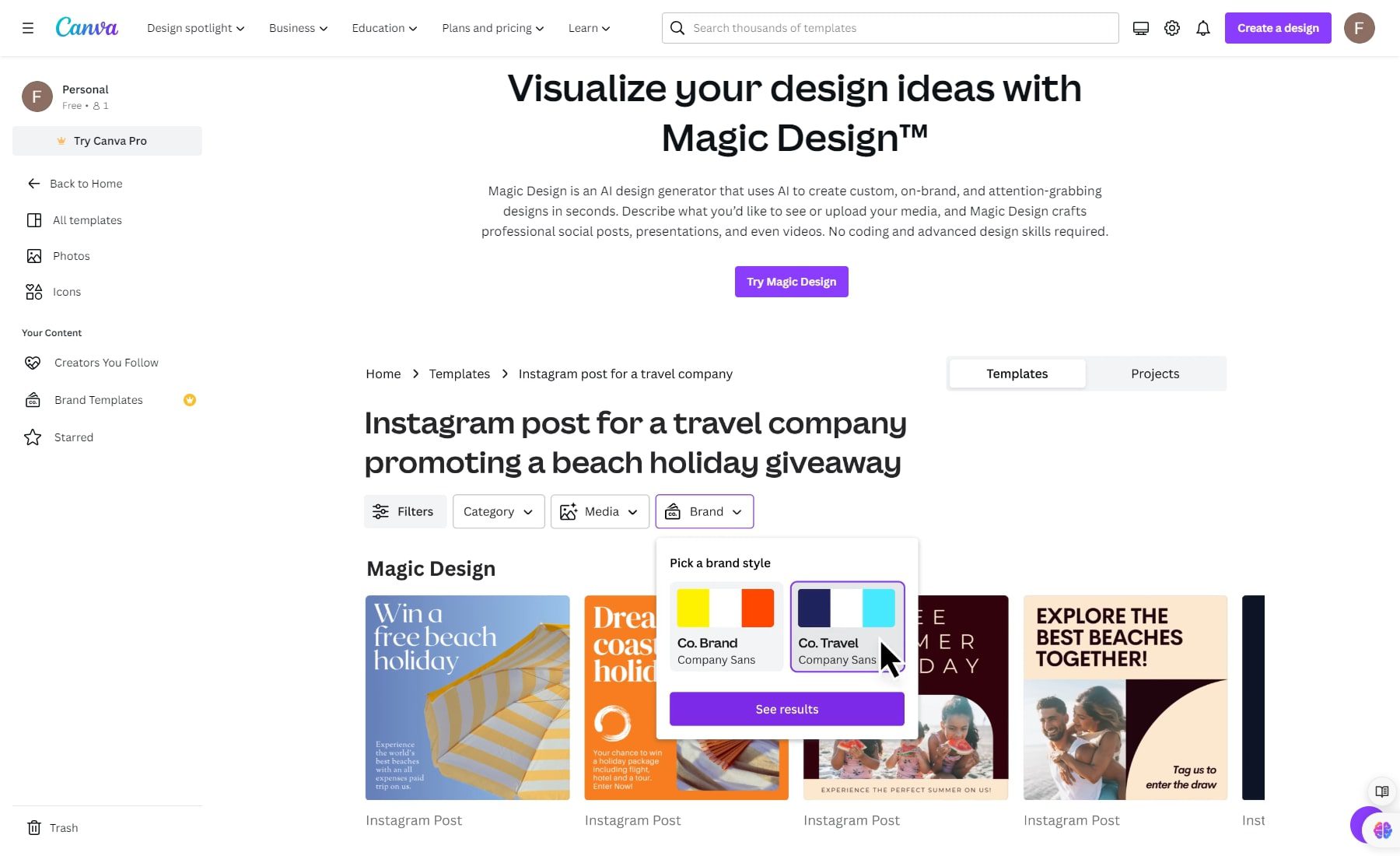 Canva Magic-Design