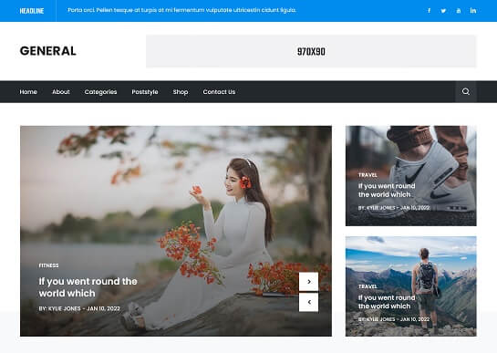 SKT Journal - Blogul jurnalului WordPress Tema