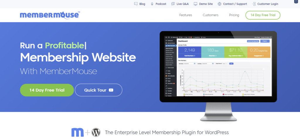 MemberMouse - WordPress 會員插件