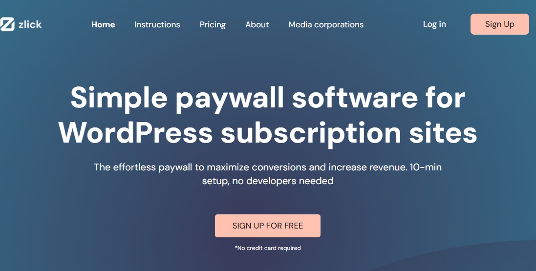 Zlick Paywall – Complemento de WordPress