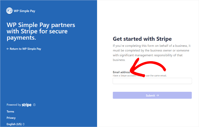 wp simple pay login stripe