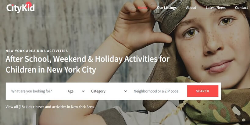 CityKid-Best- Temas-de-WordPress-para-niños-y-niños-populares