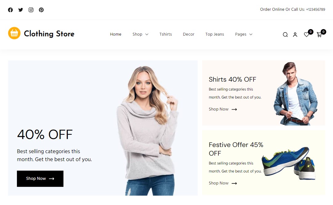 Shopexcel – Thème WordPress WooCommerce gratuit