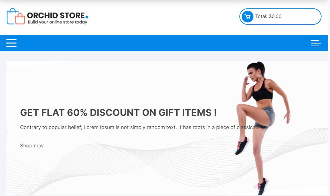 Orchid Store – Thème WordPress WooCommerce gratuit